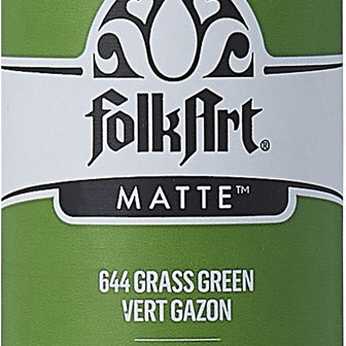 Folkart Acrylic Matte Grass Green