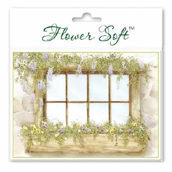 Kartenaufleger, Flower Soft, Fenster