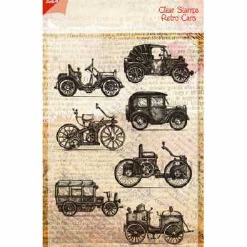 Joy Crafts Clear Stamps Retro Cars