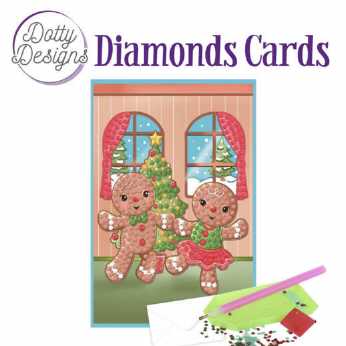 Diamond Cards Gingerbread Dolls