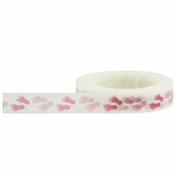 Paper Tape Babyfüße rosa