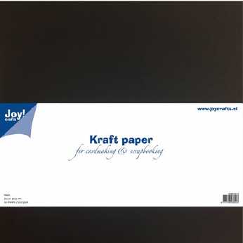 Joy Crafts Kraft Papier 30,5 x 30,5 cm schwarz