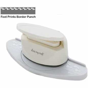 Dress my Craft  Border Punch Foot Prints