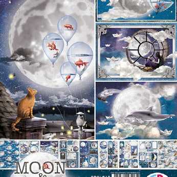 Ciao Bella Paper Pad Moon & Me 12x12"
