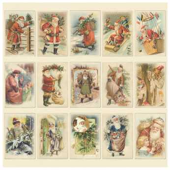 Pion Design Images from the Past, Santas