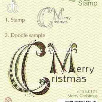 Doodle Stamp Merry Christmas