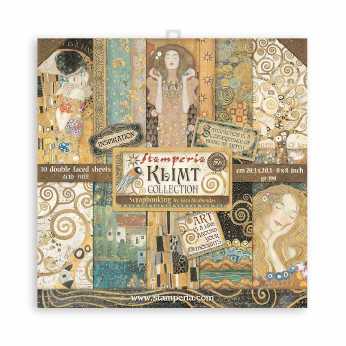 Stamperia Paper Pad Klimt 8x8"