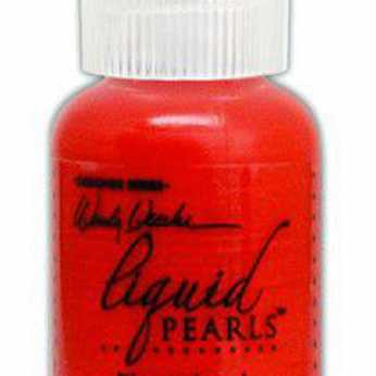 Make Art Liquid Pearls Carnation Red - Ranger