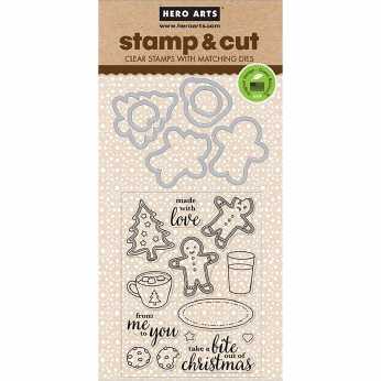 Hero Arts Stamp and Cut Santa Snacks