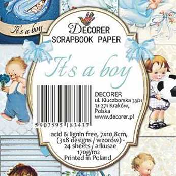 Decorer Mini Paper Pack It´s a boy