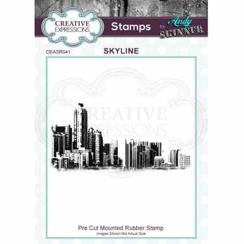 Creative Expressions Stempel Skyline