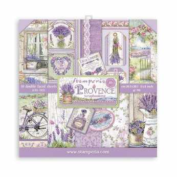 Stamperia Paper Pad Provence 8x8"