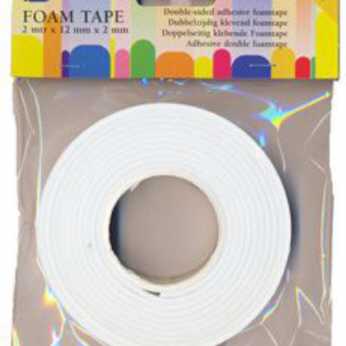 Foam Tape 2,0 mm weiss