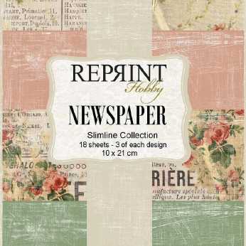 Reprint Slimline Paper Pack Newspaper