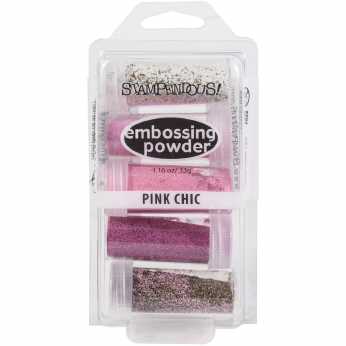 Stampendous Embossing Kit Pink Chic