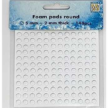 Nellie´s Foam Pads round 5,0 mm