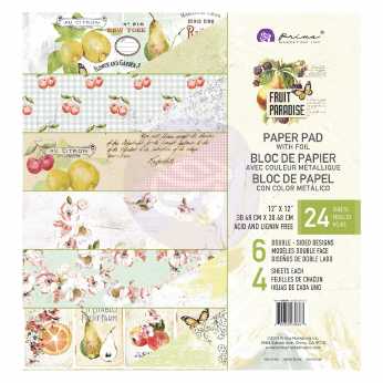 Prima Paper Pad Fruit Paradise 12x12"