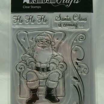 Kanban Clear Stamp Santa Claus