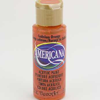 Americana acrylic Paint Cadmium Orange