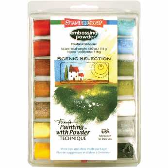 Stampendous Embossing Kit Scenic Selection