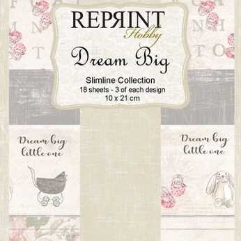 Reprint Slimline Paper Pack Dream Big