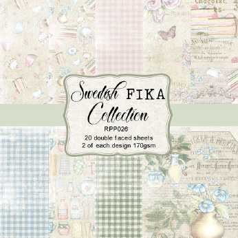 Reprint Paper Pack Swedish Fika Collection 6x6