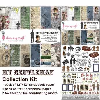 Dress my Craft Collection Kit My Gentleman