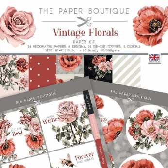 The Paper Boutique Paper Kit Vintage Florals