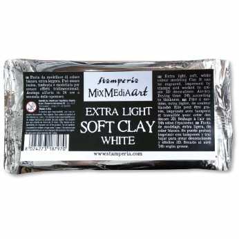 Stamperia Extra Light Soft Clay White