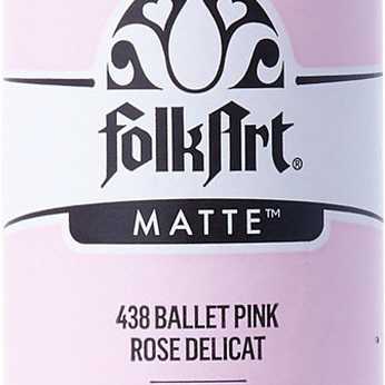 Folkart Acrylic Matte Ballet Pink