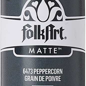 Folkart Acrylic Matte Peppercorn
