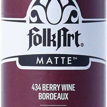 Folkart Acrylic Matte Berry Wine