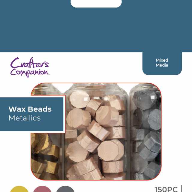 Crafters Companion Wax Beads Metallics