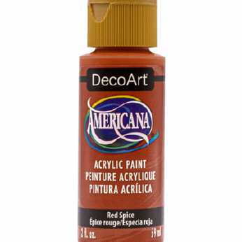 Americana acrylic paint red spice