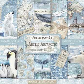 Stamperia Paper Pad Arctic Antarctic 12x12"