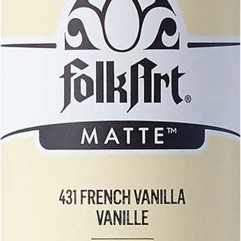 Folkart Acrylic Matte French Vanilla