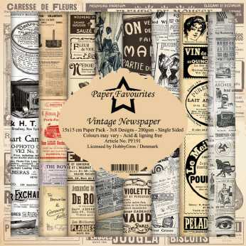 Paper Favourites Paper Pack Vintage Newspaper