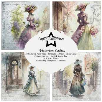 Paper Favourites Paper Pad Victorian Ladies 12x12"